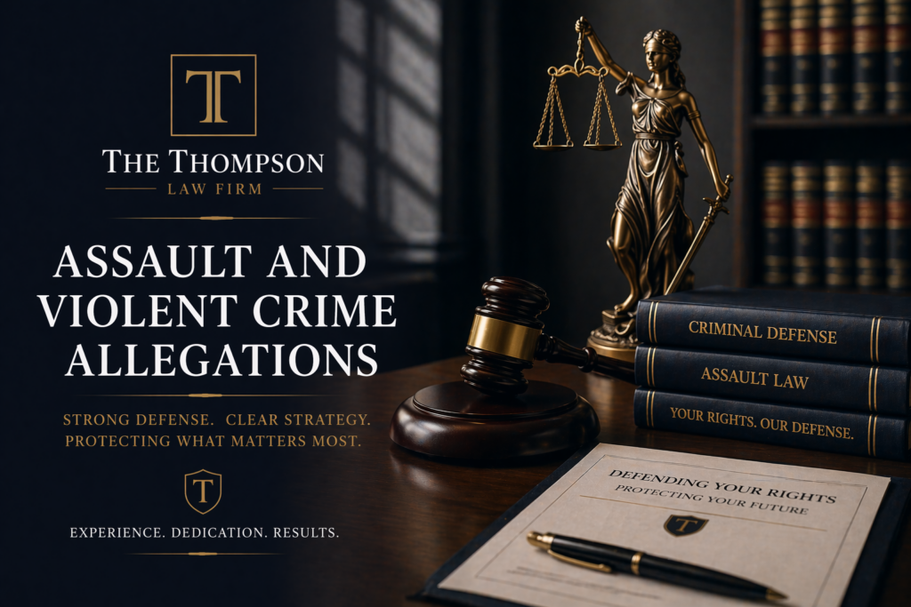 Assault and Violent Crime Allegations: What You Need to Know